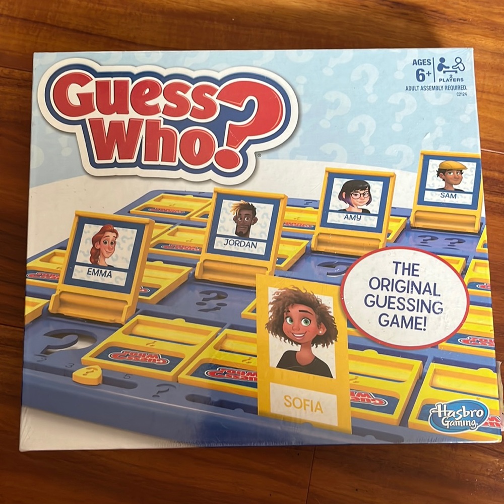 Guess Who? -The original guessing game!